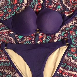 Purple Victoria Secret swim suit